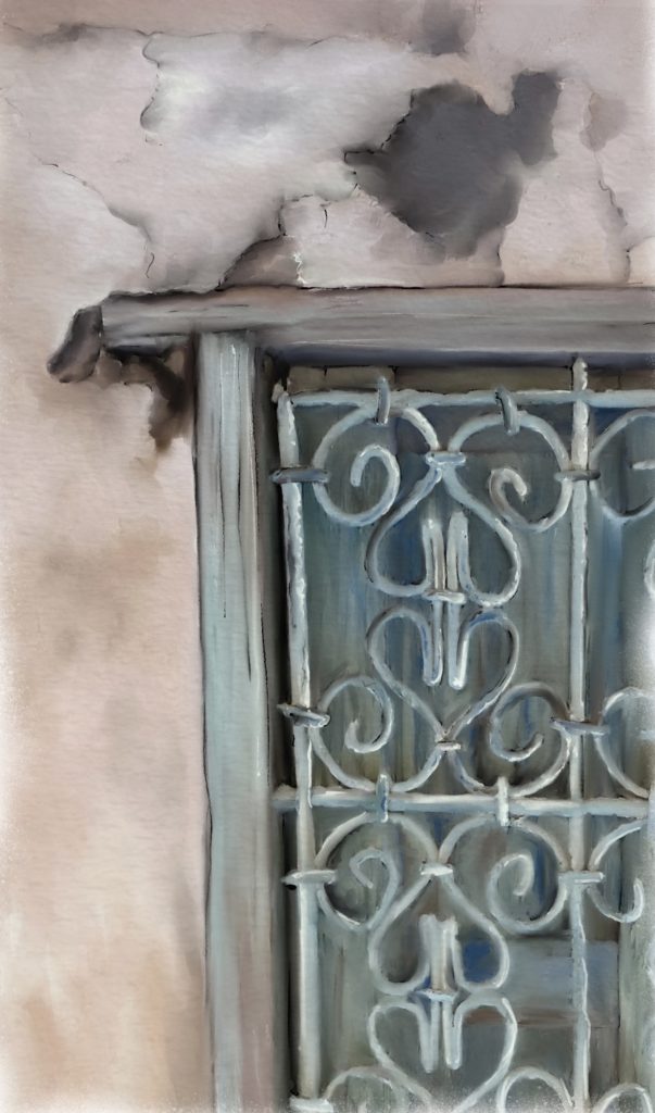 Morocco, Tazzarine, window frame